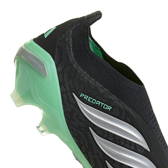 adidas Predator Elite Laceless FG Firm Ground Soccer Cleats -Core