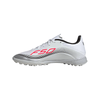 adidas F50 League Messi TF Turf Soccer Cleats-Cloud White / Lucid Red / Silver Metallic