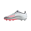adidas F50 Elite Messi Junior FG Firm Ground Soccer Cleats-Cloud White / Lucid Red / Silver Metallic