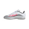 adidas F50 Messi Junior Club TF Turf Soccer Cleats-Cloud White / Lucid Red / Silver Metallic