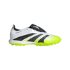 adidas Predator League FoldTongue Turf Soccer Cleat - Cloud White / Core Black / Lucid Lemon