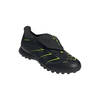 adidas Predator League Low TF Turf Soccer Cleat -Core Black / Carbon / Lucid Lemon