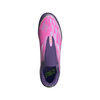 adidas F50 League Laceless Lamine Yamal FG Firm Ground Soccer Cleats- Purple / Cloud White / Lucid Lemon