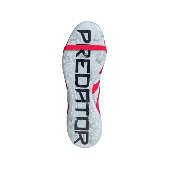 adidas Predator Pro FT FG Firm Ground Soccer Cleat -Lucid Red / Cloud White / Core Black