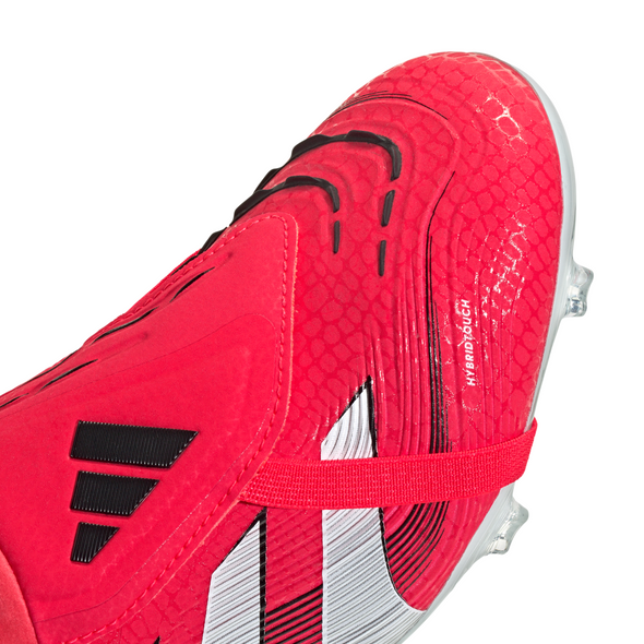 adidas Predator Pro FT FG Firm Ground Soccer Cleat -Lucid Red / Cloud White / Core Black