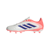 adidas Copa Pure 3 League FG Junior Firm Ground Soccer Cleats - Off White / Lucid Blue / Signal Coral