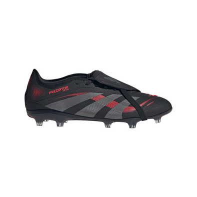 adidas Predator Pro FT FG Firm Ground Soccer Cleat -	Core Black / Grey Four / Lucid Red