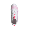 adidas F50 Sparkfusion League Kids Firm Ground/Artificial Grass FG/AG- Cloud White / Lucid Pink / Cloud White