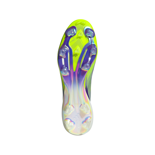 adidas F50+ Elite FG Firm Ground Soccer Cleat - Purple Rush / Cloud White / Lucid Lemon