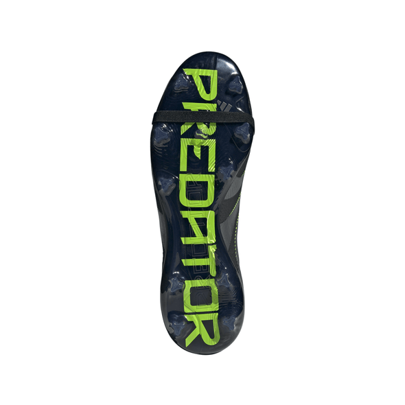 adidas Predator Pro FT FG Firm Ground Soccer Cleat -Core Black / Carbon / Lucid Lemon