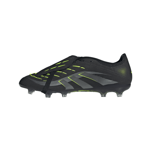 adidas Predator Pro FT FG Firm Ground Soccer Cleat -Core Black / Carbon / Lucid Lemon