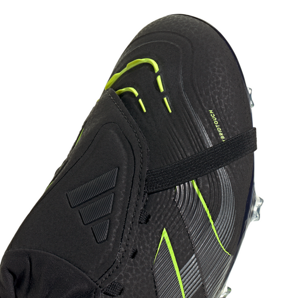 adidas Predator Pro FT FG Firm Ground Soccer Cleat -Core Black / Carbon / Lucid Lemon