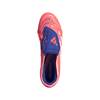 adidas Predator Pro Fold Tongue FT FG Firm Ground Soccer Cleat -Signal Coral / Cloud White / Beam Orange