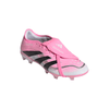 adidas Predator Beckham Pro Fold Tongue FG Firm Ground Soccer Cleat -Beam Pink / Cloud White / Core Black