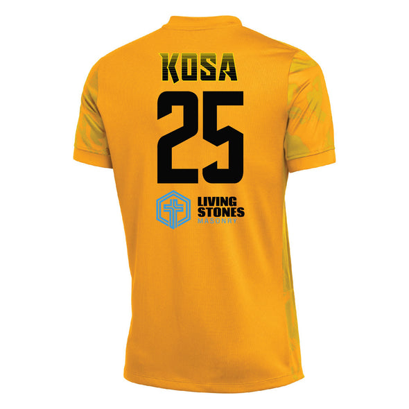 KOSA SC Pennsylvania Nike Precision VII Jersey Gold