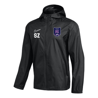 Kaptiva Sports Academy TX Nike Storm Rain Jacket Black