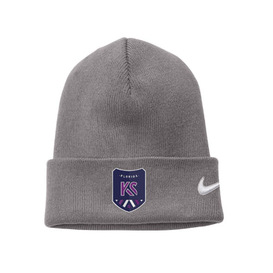 Kaptiva Sports Academy TX Nike Knit Cuff Beanie Grey