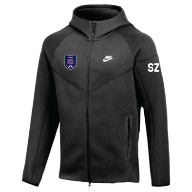 Kaptiva Sports Academy TX Nike Tech Fleece FZ Windrunner Black