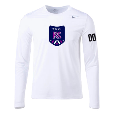 Kaptiva Crush Nike Legend Long Sleeve Shirt White