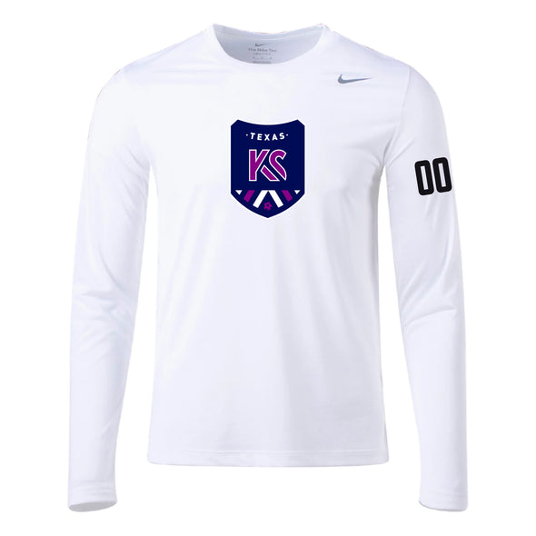 Kaptiva Crush FAN Nike Legend Long Sleeve Shirt White