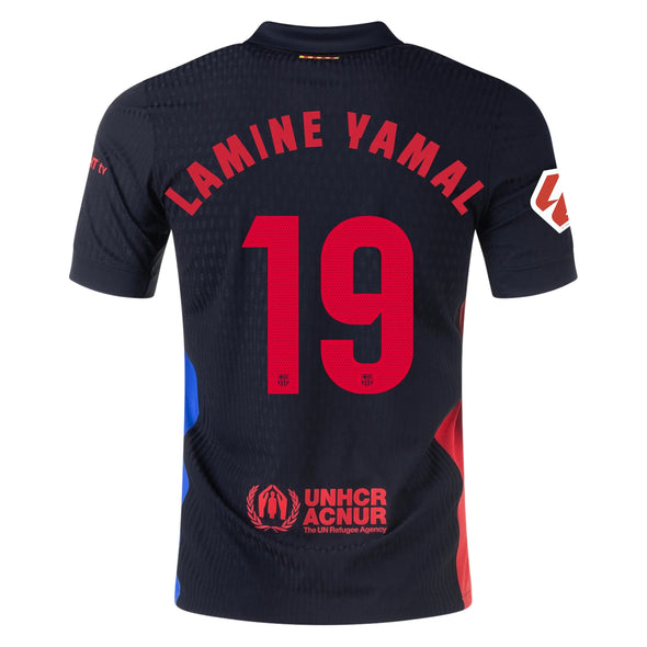 Kid's Replica Nike Lamine Yamal Barcelona Away Jersey 24/25