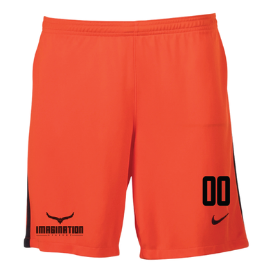 Imagination Academy Nike League Knit III Short Orange