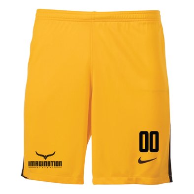 Imagination Academy Nike League Knit III Match Short Gold