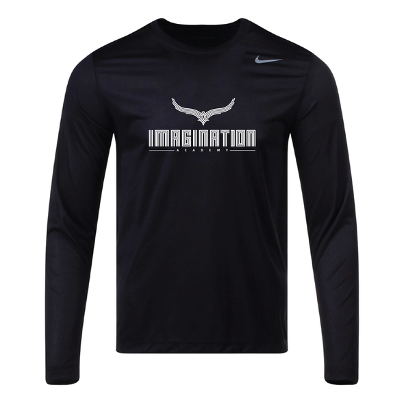 Imagination Academy Nike FAN Large Logo Legend LS Shirt Black