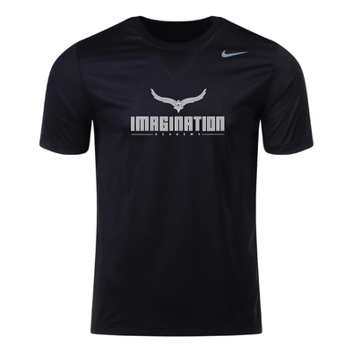 Imagination Academy FAN Large Logo Nike Legend SS Shirt Black