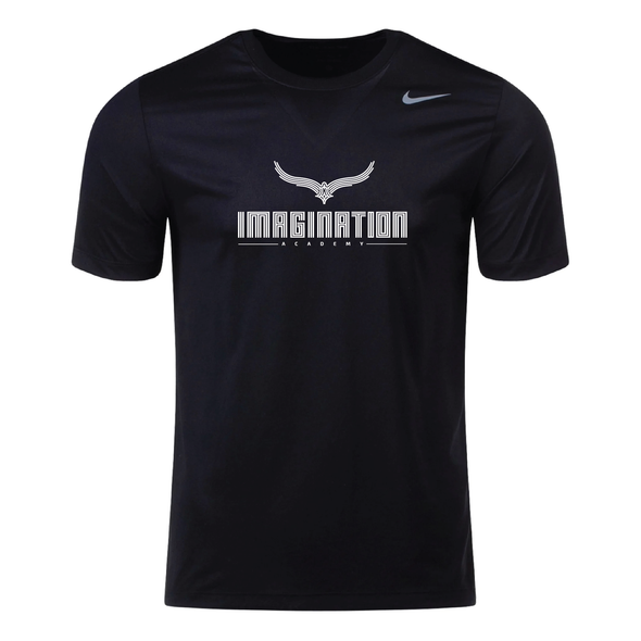 Imagination Academy FAN Large Logo Nike Legend SS Shirt Black