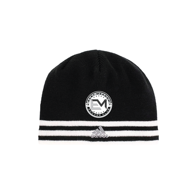 EMSC Academy adidas Leverage Knit Beanie Black/White