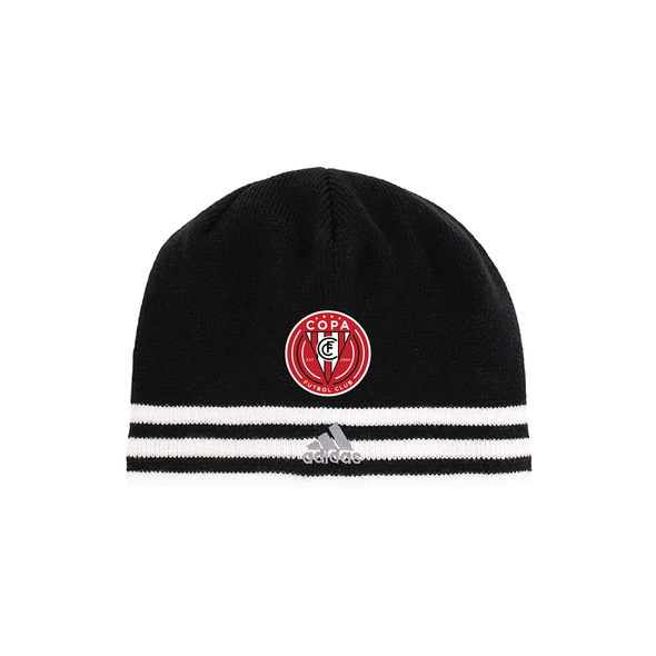 FC Copa Brooklyn adidas Leverage Knit Beanie Black/White