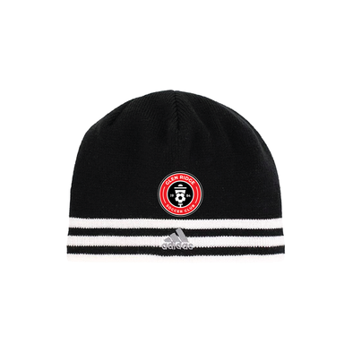 Glen Ridge SC adidas Leverage Knit Beanie Black/White