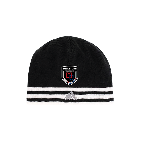 Millstone United adidas Leverage Knit Beanie Black/White