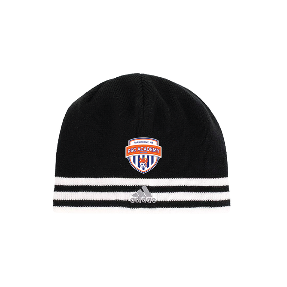 Parsippany SC Academy adidas Leverage Knit Beanie Black/White