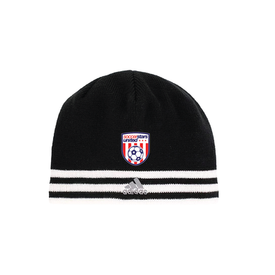 Soccer Stars United Wichita adidas Leverage Knit Beanie Black/White