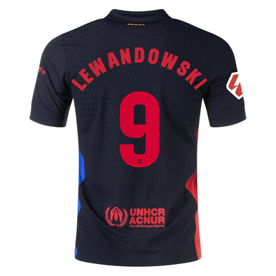 Kid's Replica Nike Lewandowski Barcelona Away Jersey 24/25