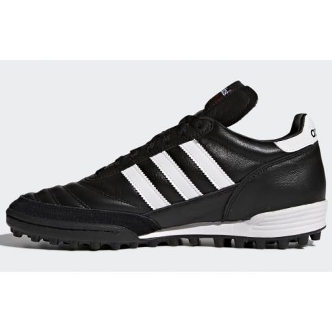 TSF Coaches Adidas Mundial Team TF Turf Soccer Shoe- Black/White