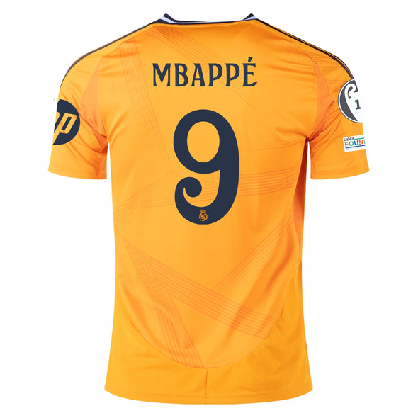 Kid's Replica adidas Mbappe Real Madrid Away Jersey 24/25