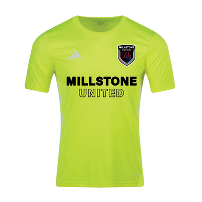 Milstone United adidas Tabela 23 Goalkeeper Jersey Solar Yellow