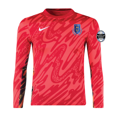 Montclair United Match Fit Nike Gardien V Goalkeeper Jersey Red