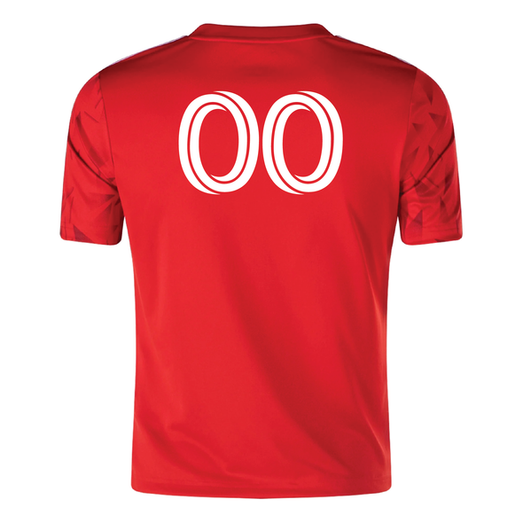 Mount Olive adidas Icon 25 Jersey Red