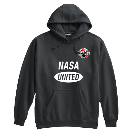 NASA United Pennant Super 10 Hoodie Black