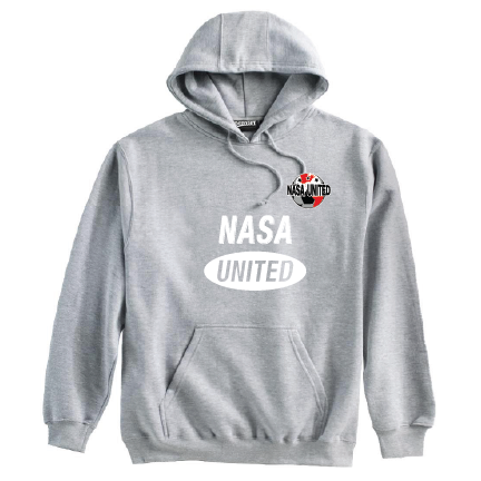NASA United Pennant Super 10 Hoodie Grey