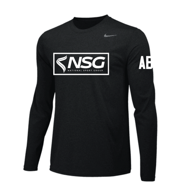 NSG MIC Cup Nike Legend LS Shirt Black