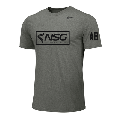 NSG MIC Cup Nike Legend SS Shirt Grey