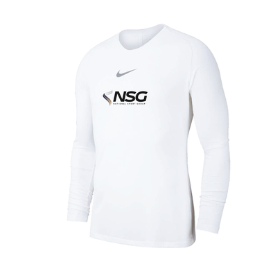 NSG MIC Cup Nike Park LS First Layer Compression White