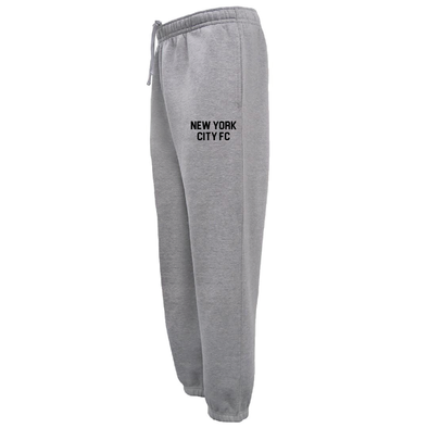 NYCFC Year-Round Program Pennant Lifestyle Sweatpant Grey