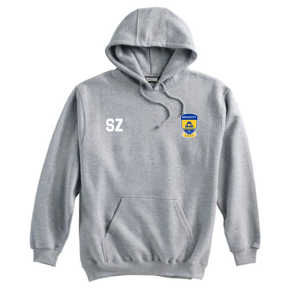 Naples City UDAG Competitive Pennant Super 10 Hoodie Grey