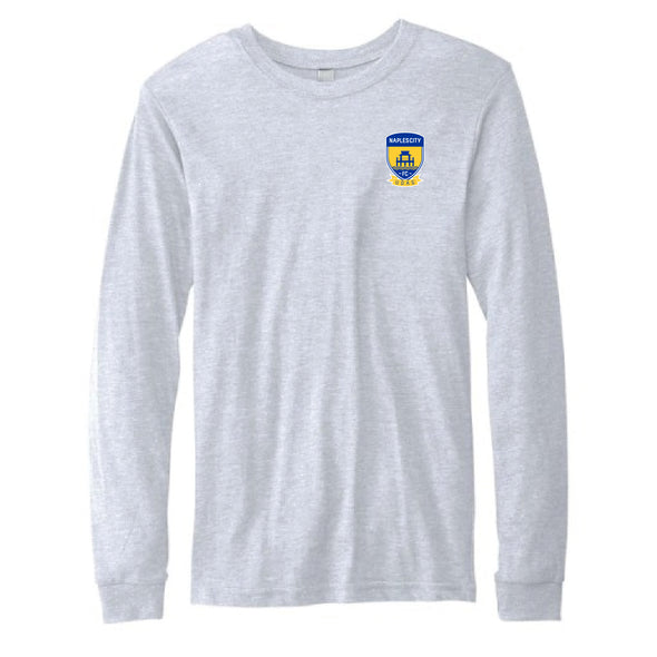 Naples City UDAG Competitive Long Sleeve T-Shirt Ash Grey